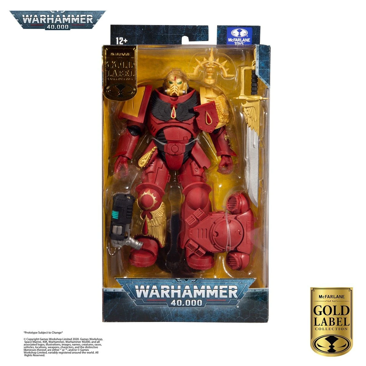 McFarlane Toys Warhammer 40K - Blood Angel Primaris Lieutenant Figur 8 McFarlane Toys Warhammer 40K - Blood Angel Primaris Lieutenant Figur – Bild 8