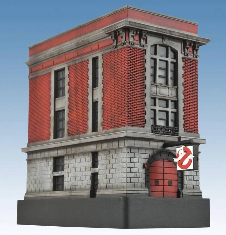 Diamond Select Ghostbusters Light-Up Firehouse Resin Statue 1 Diamond Select Ghostbusters Light-Up Firehouse Resin Statue