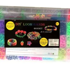 Diverse DIY Loom Bands - XXL Starter-Boxset 6200 Bänder