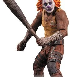 DC Direct Batman - Arkham City Series III Clown Thug With Bat Figur