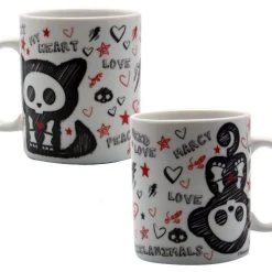 Diverse SKELANIMALS - Tasse - Kit & Marcy - Love