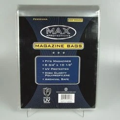 Max Protection Comic Bags Magazine Size (100 St.) MAX