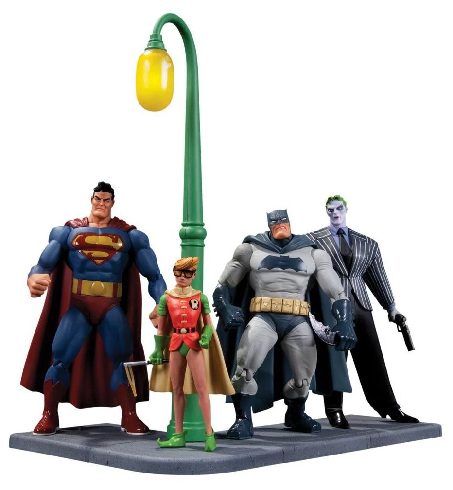 DC Direct Batman The Dark Knight Returns 4-Figuren Box Set 1 DC Direct Batman The Dark Knight Returns 4-Figuren Box Set