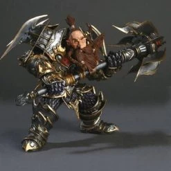 DC Direct DC WoW Actionfigur Dwarf Warrior: Thargas Anvilmar
