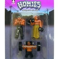Diverse HOMIES - Health Club 3-Figuren + Bank Blister Set #1