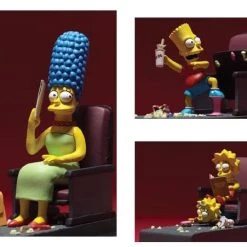 McFarlane Toys The Simpsons - Movie Mayhem Set With Sound (3er Figuren Set)