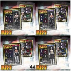 Diverse KISS Retro Figuren Set Serie 1 (4er Set)