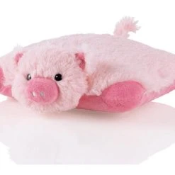 Diverse Kuscheltier-Kissen Schweinchen 29x28x10cm