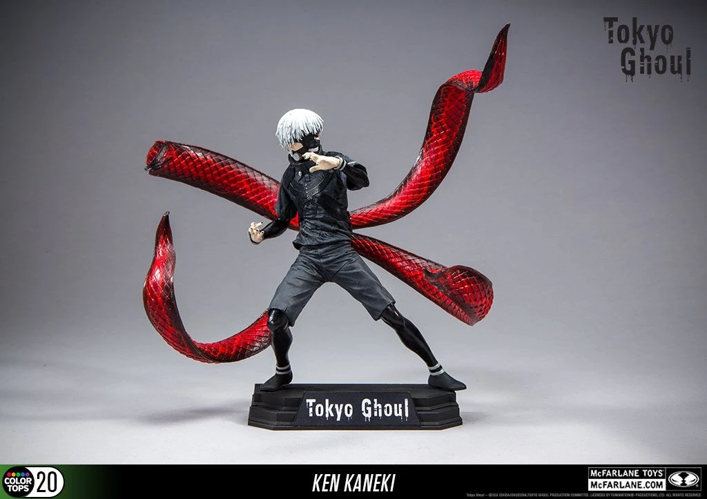 McFarlane Toys Tokyo Ghoul - Ken Kaneki 17cm Color Tops Figur 5 McFarlane Toys Tokyo Ghoul - Ken Kaneki 17cm Color Tops Figur – Bild 5