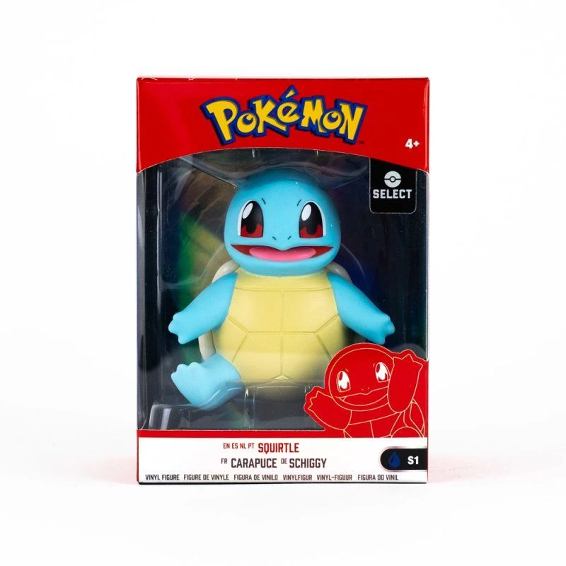 Diverse Jazwares - Pokémon Kanto - Squirtel/Schiggy - Vinylfigur 3 Diverse Jazwares - Pokémon Kanto - Squirtel/Schiggy - Vinylfigur – Bild 3